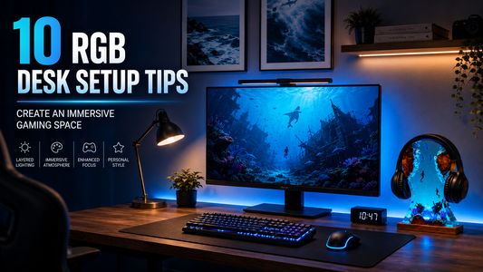 10 RGB Desk Setup Tips to Create an Immersive Gaming Space