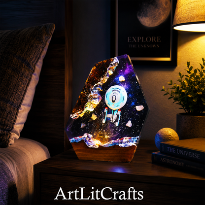 Starship 1701-C Resin Lamp