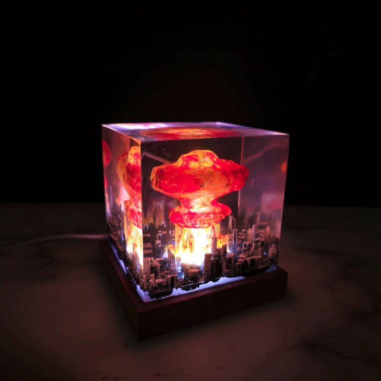 Bomb Diorama Resin Lamp – ArtLitCraft Store